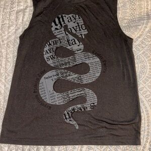 Taylor Swift Rep Tour Gray Tank Top